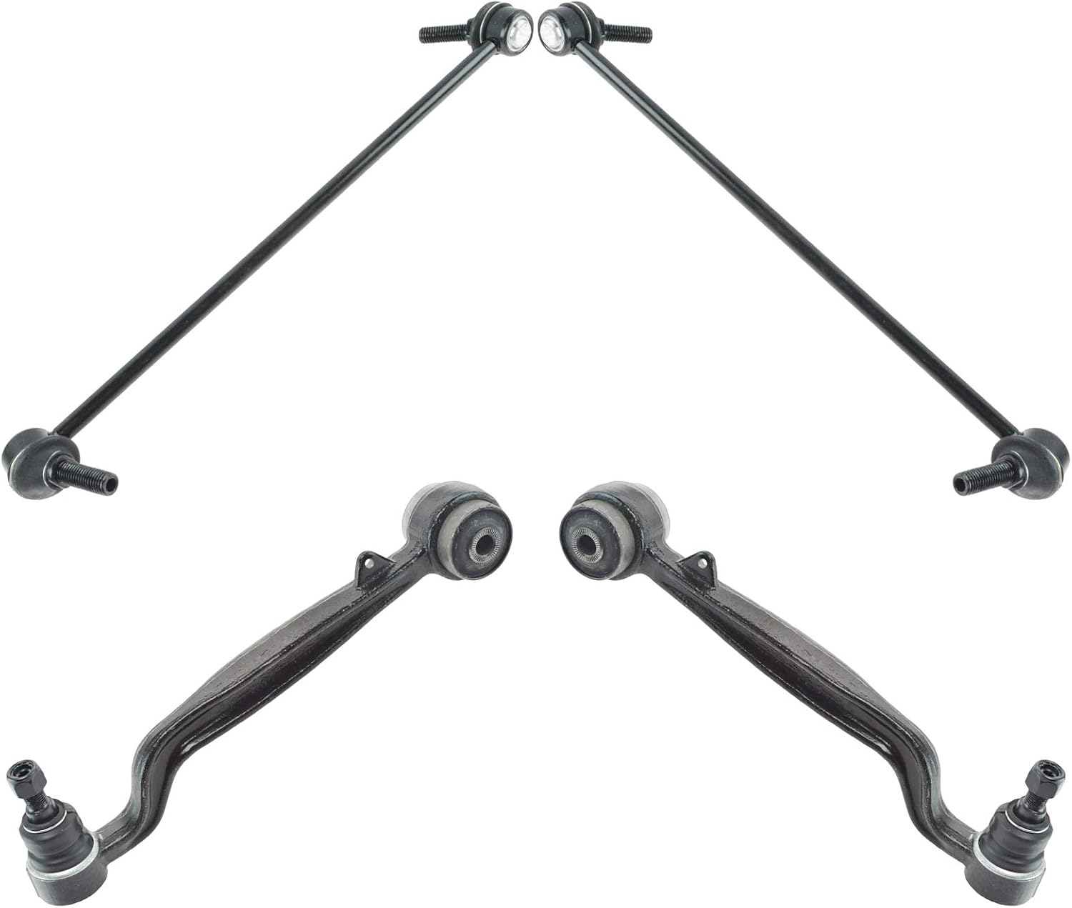 TRQ Front Suspension Kit Control Arm and Ball Joint for Range Rover