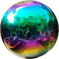30cm/12 in Garden Sphere Mirror Gazing Ball - Rainbow Stainless Steel