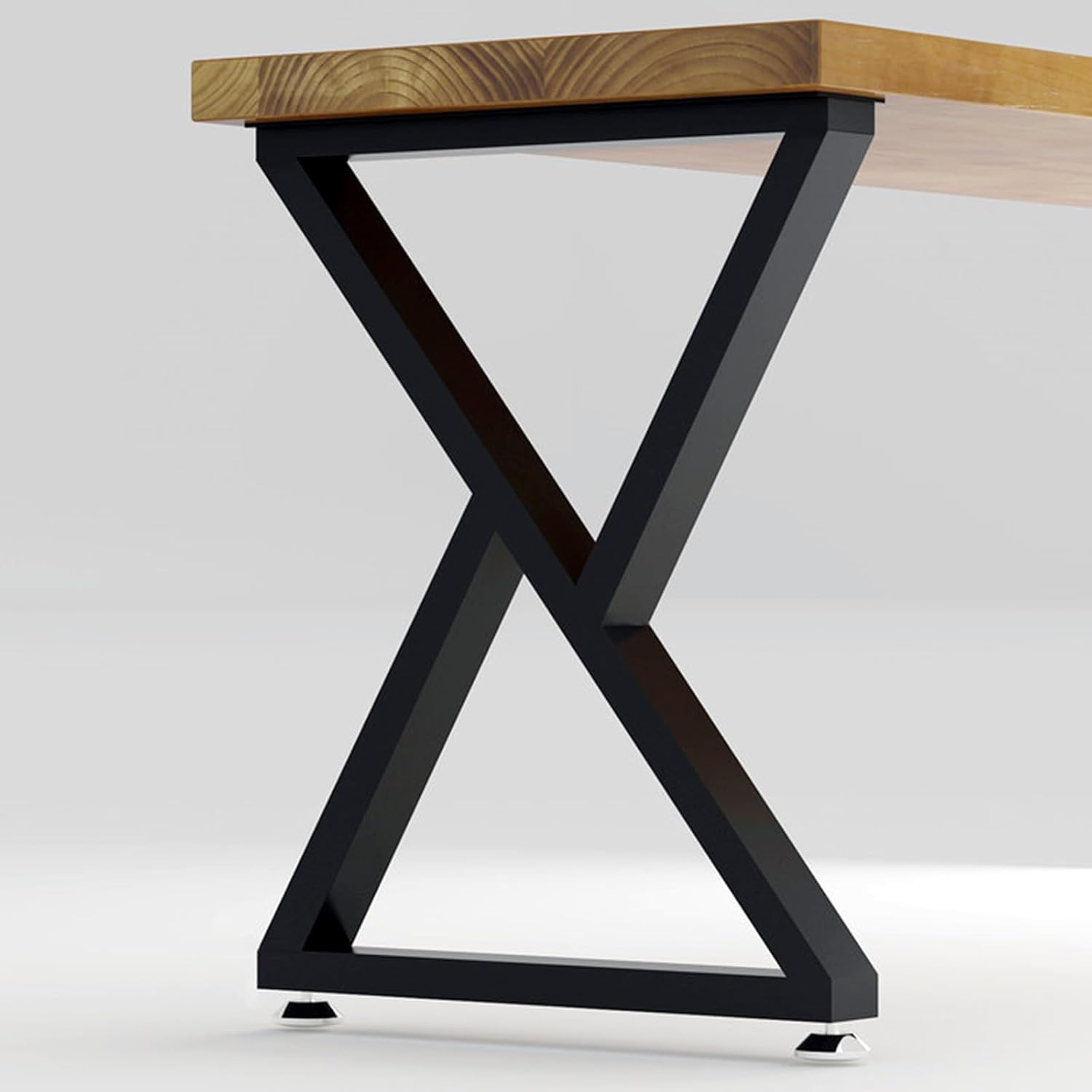 Sturdy Metal Desk Legs for DIY Industrial Furniture Projects