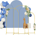 Arch Backdrop Stand and Cover Set of 3 Dusty Blue - Wedding & Party