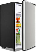 WANAI Compact Refrigerator with Inner Freezer 3.2 Cu.Ft - Quiet