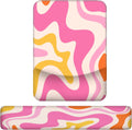 Ergonomic Mouse Pad with Wrist Support and Keyboard Wrist Rest - Pink