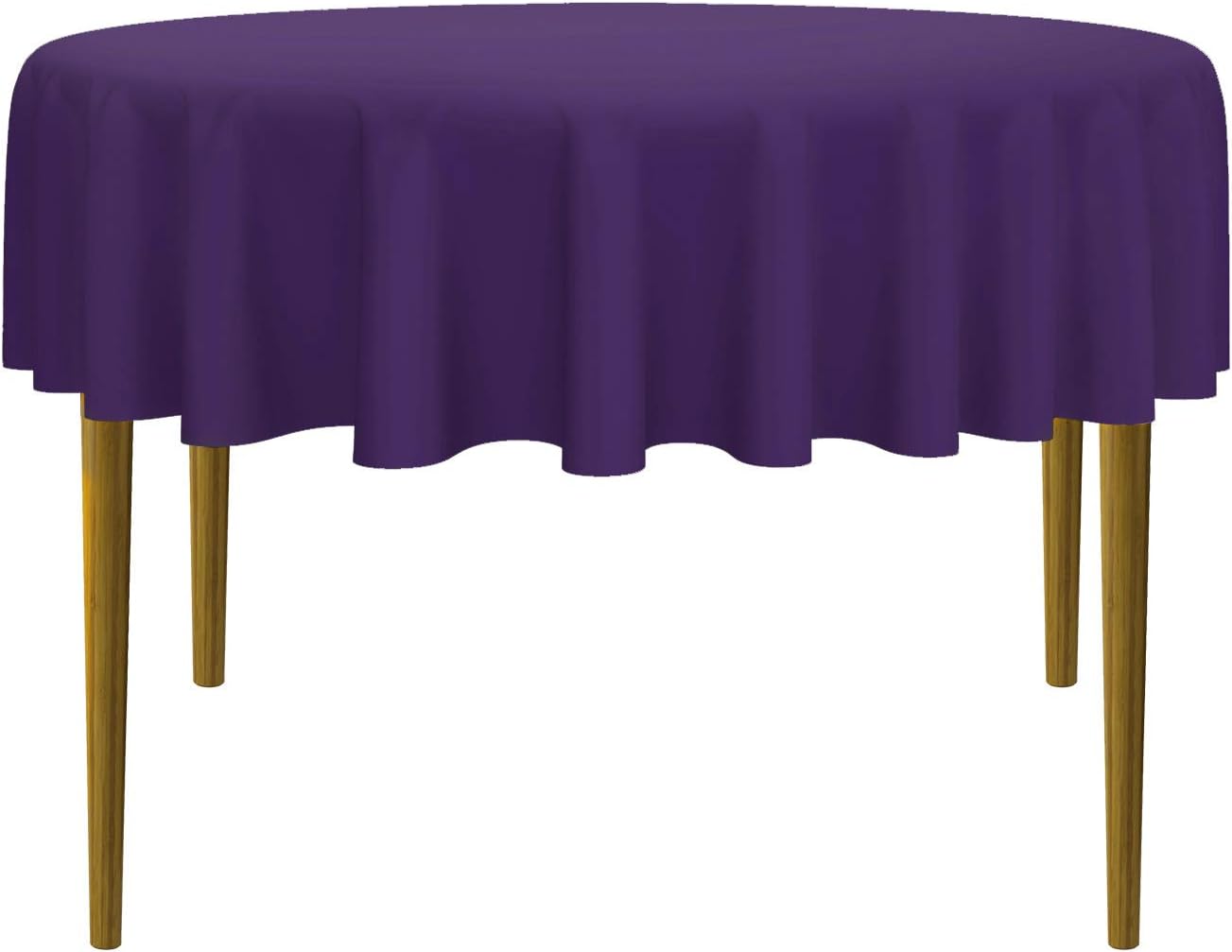 Premium 70in Round Tablecloths for Weddings and Banquets