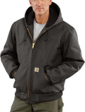 Men's Loose Fit Duck Insulated Active Jacket - Flannel Lined