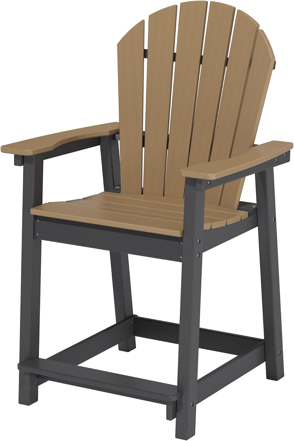OTSUN Outdoor Tall Adirondack Chair for Garden and Poolside