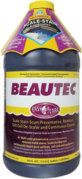 BeauTec Salt Cell and Tile Cleaner 64 oz - Removes Scale Without Acids