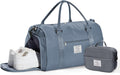 Gym Bag Womens Travel Duffel Carry on Bag Sport Tote - Large Capacity