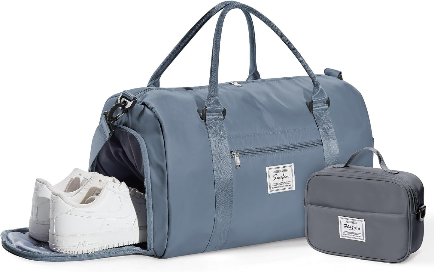 Gym Bag Womens Travel Duffel Carry on Sport Tote Weekend Bag