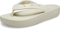 Crocs Women's Platform Flip Flop Sandal - Lightweight 1.6in Platform