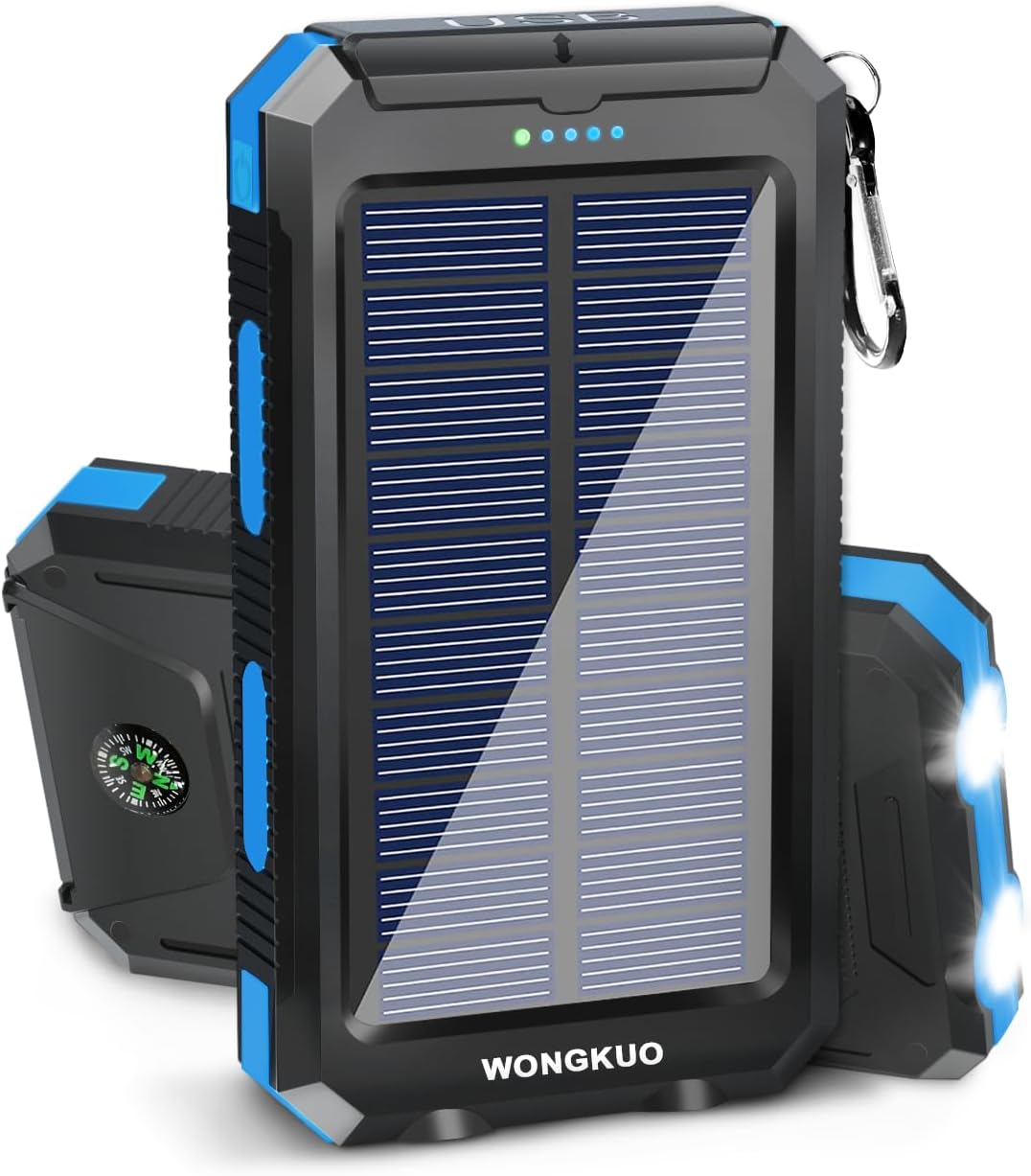 WONGKUO Solar Power Bank - Fast Charging 36800mAh