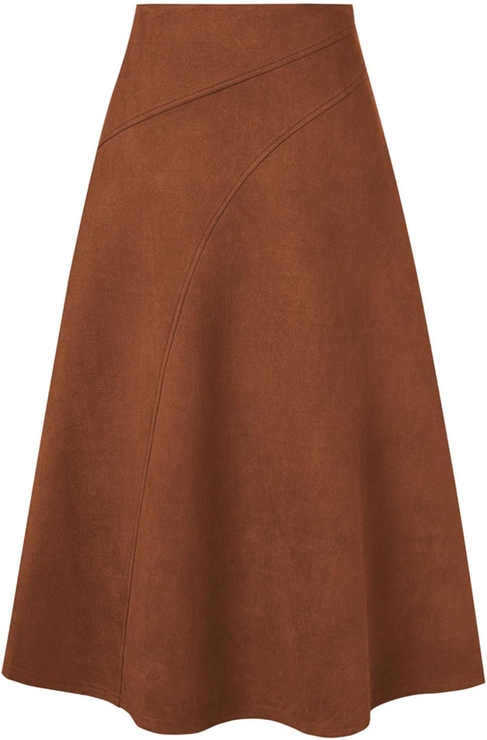 Kate Kasin Women's Suede Skirts for Fall and Winter Style