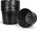 3 Gallon Plastic Nursery Pots for Plants with Drainage Holes