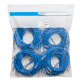 Cat6 Ethernet Patch Cord 7 ft 25-Pack - High-Speed 550 MHz