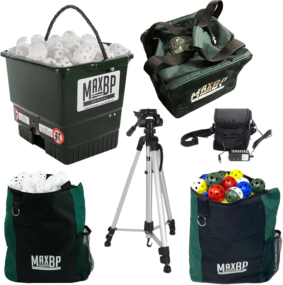 MaxBP Pitching Machine for Baseball & Softball Training Needs