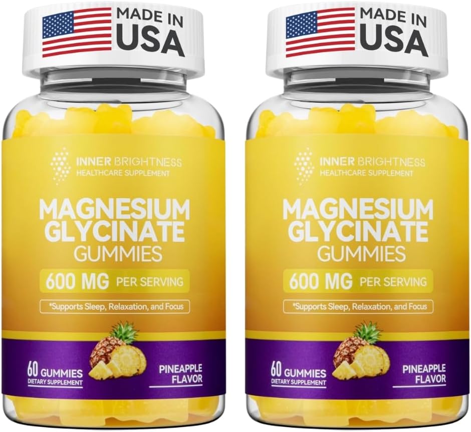 Magnesium Glycinate Gummies for Sleep, Relaxation & Focus