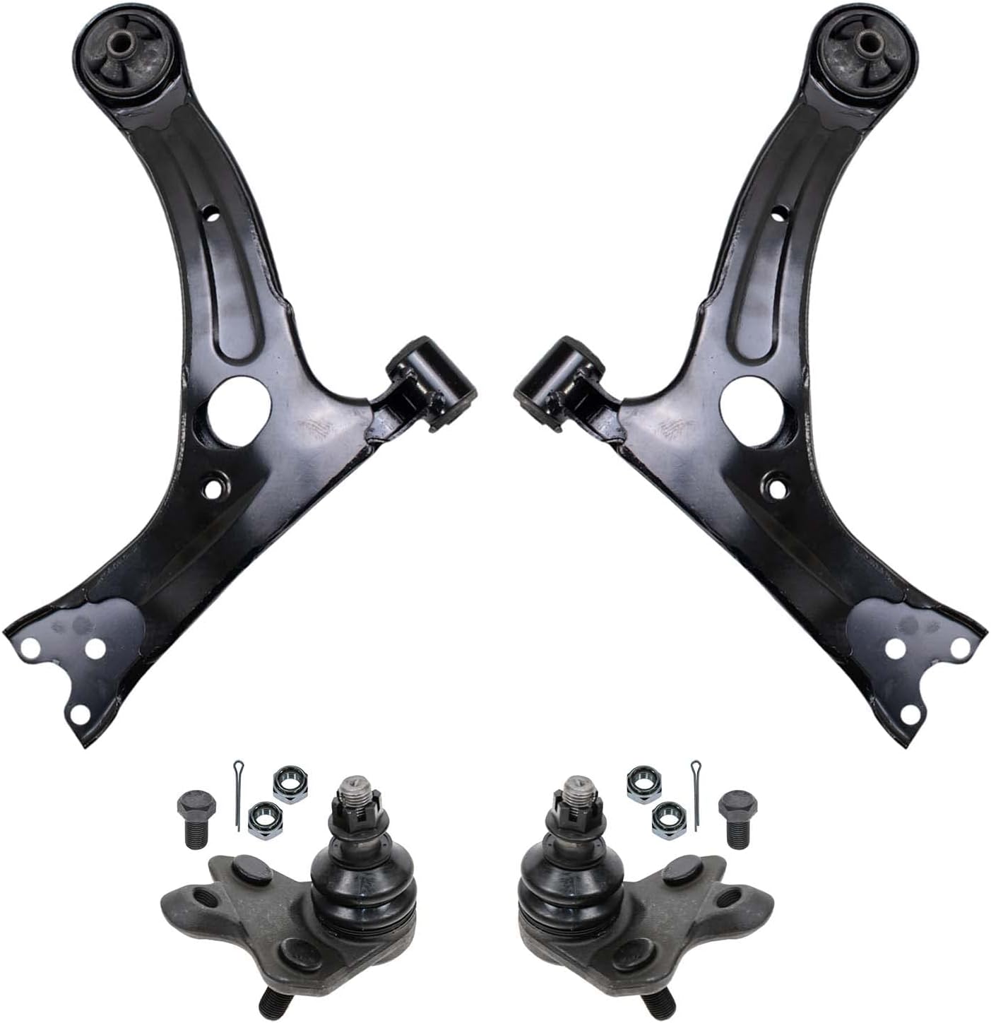 TRQ Front Control Arm with Ball Joint Set for Scion tC 2005-2010