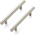 45 Pack 6 in Cabinet Pulls Brushed Nickel Stainless Steel - Durable
