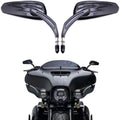 DREAMIZER Motorcycle Rear View Mirrors for Harley Touring - Clear