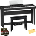 Roland FP-90X 88-Key Digital Piano Bundle with Stand and Pedals