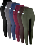LZYVOO Leggings with Pockets for Women - Soft High Waisted Tummy new