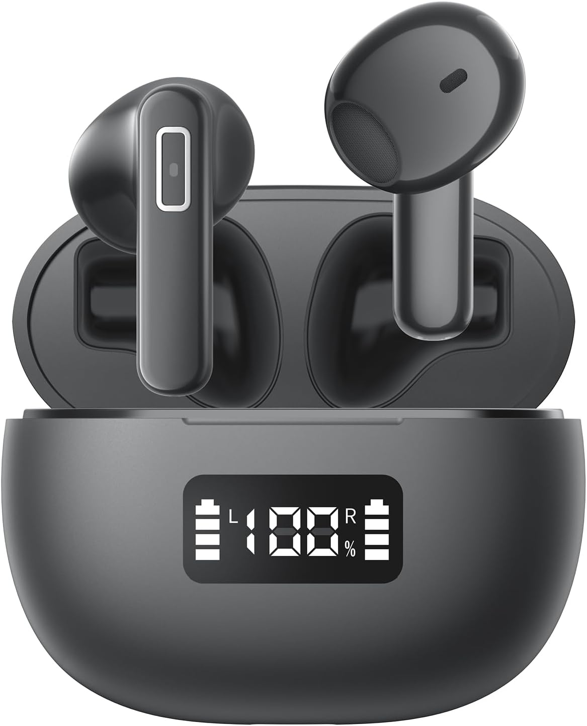 Wireless Earbuds: Ultra Long Playtime & AI Noise Reduction