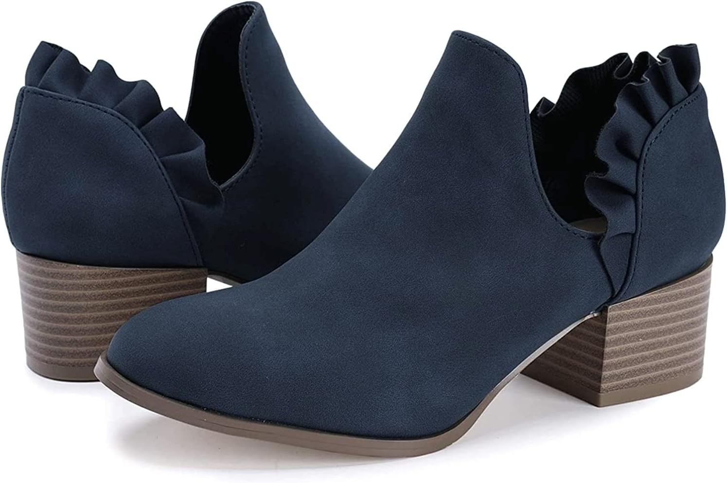 Fashare Womens Fall Cutout Booties for Stylish Comfort
