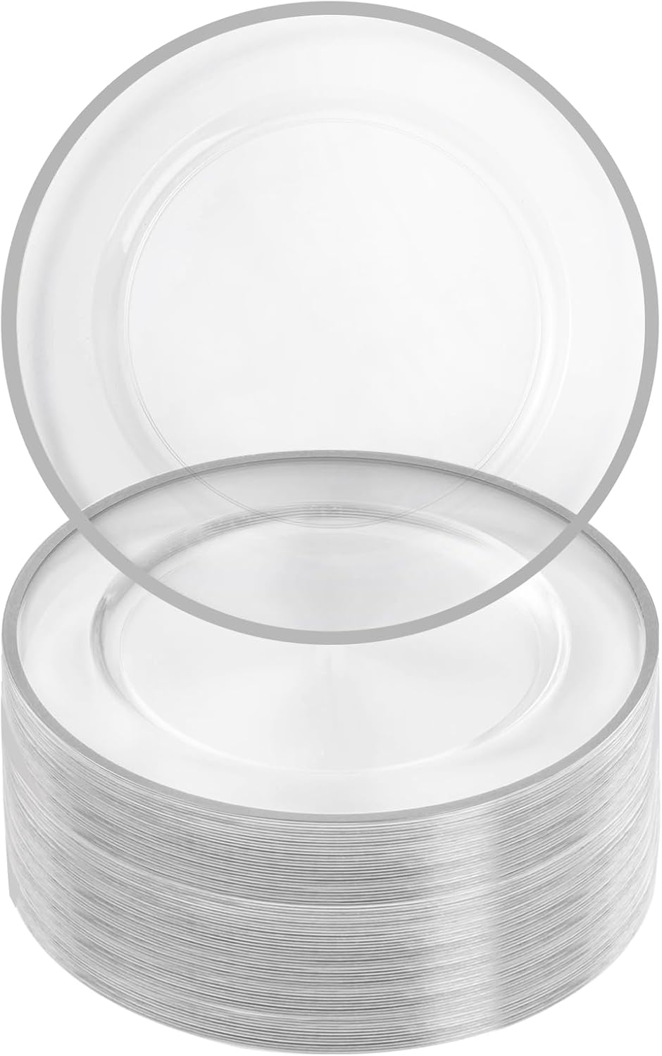 Elegant 12 Inch Disposable Charger Plates for Any Occasion