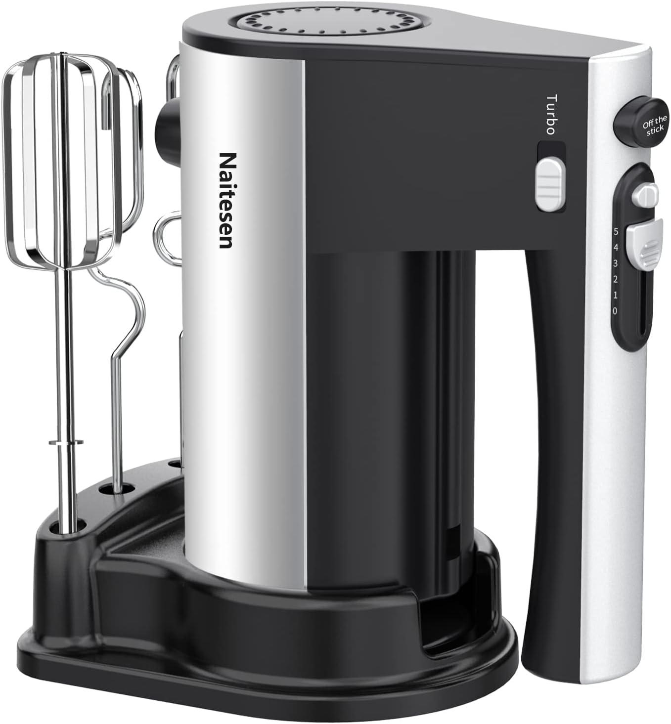 Powerful 600W Hand Mixer: 10 Speed Turbo - Baking Bliss