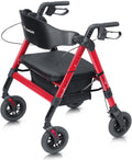 Rollator Walker with Seat 450Lb Capacity - Extra-Wide Heavy Duty