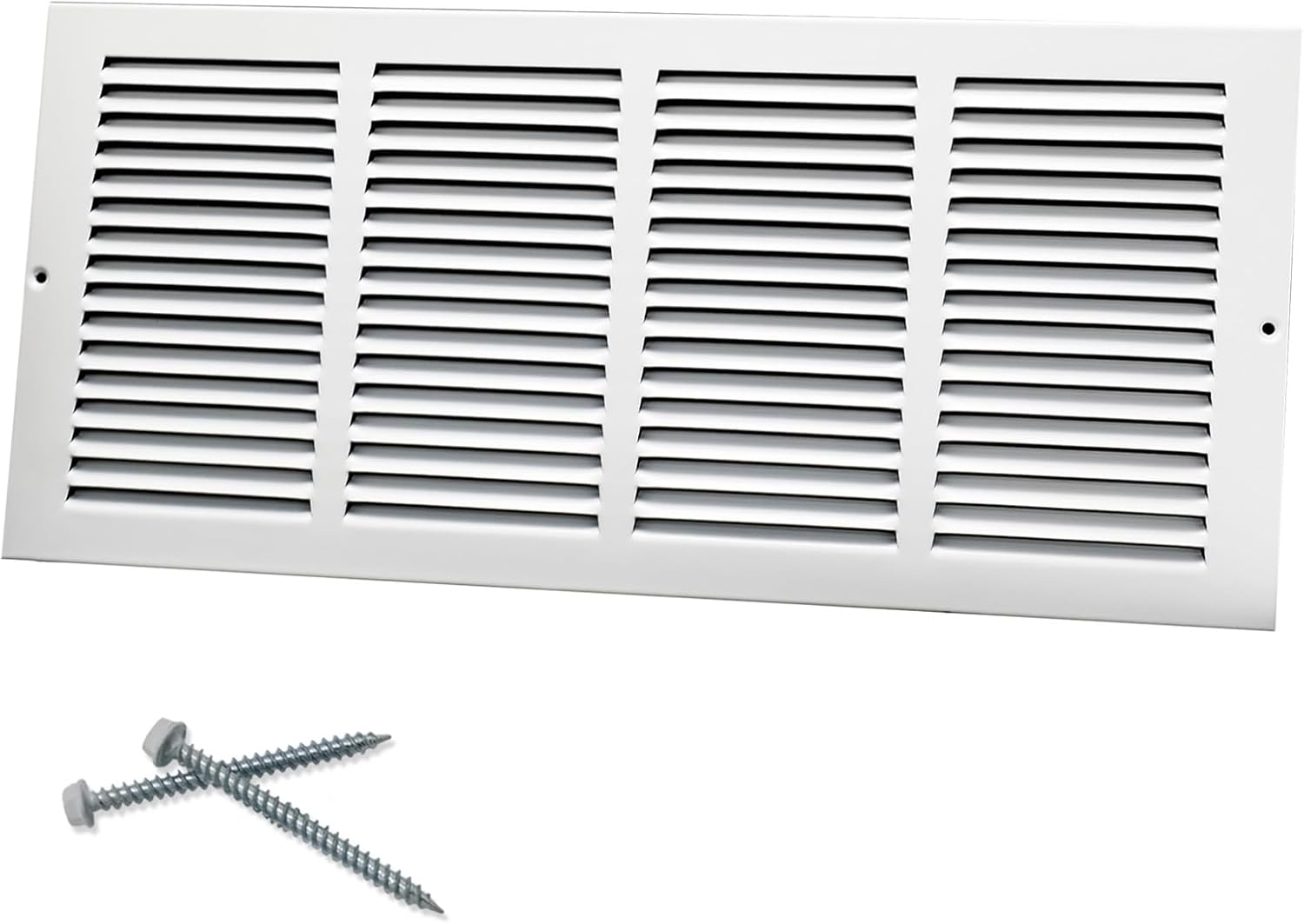 20W x 8H Steel Return Air Grille for Efficient Ventilation