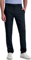 Men's Slim Fit Heather Dress Pant - Comfortable Stretch for Work