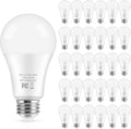 LED Light Bulbs 100 Watt Equivalent A19 - Bright 5000K Daylight