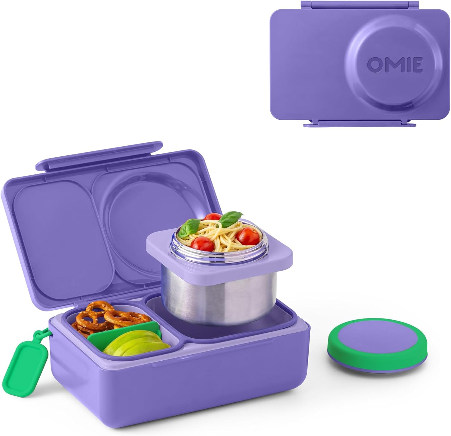 OmieBox UP Bento Box for Kids - Insulated & Leak Proof Design