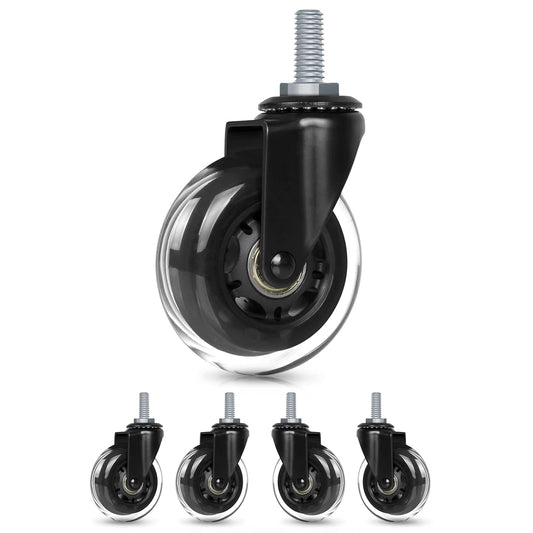 Smooth Rolling Hirate 5-Pack Chair Casters