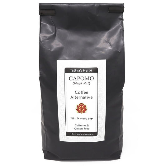 Cafe Capomo Herbal Coffee Alternative - Caffeine Free Classic Roast
