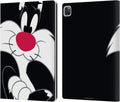 Looney Tunes Sylvester Leather Wallet Case for iPad Pro 12.9 - Durable