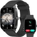 YMZ Smart Watch for Men Women - Bluetooth Calling and 7 Day Battery