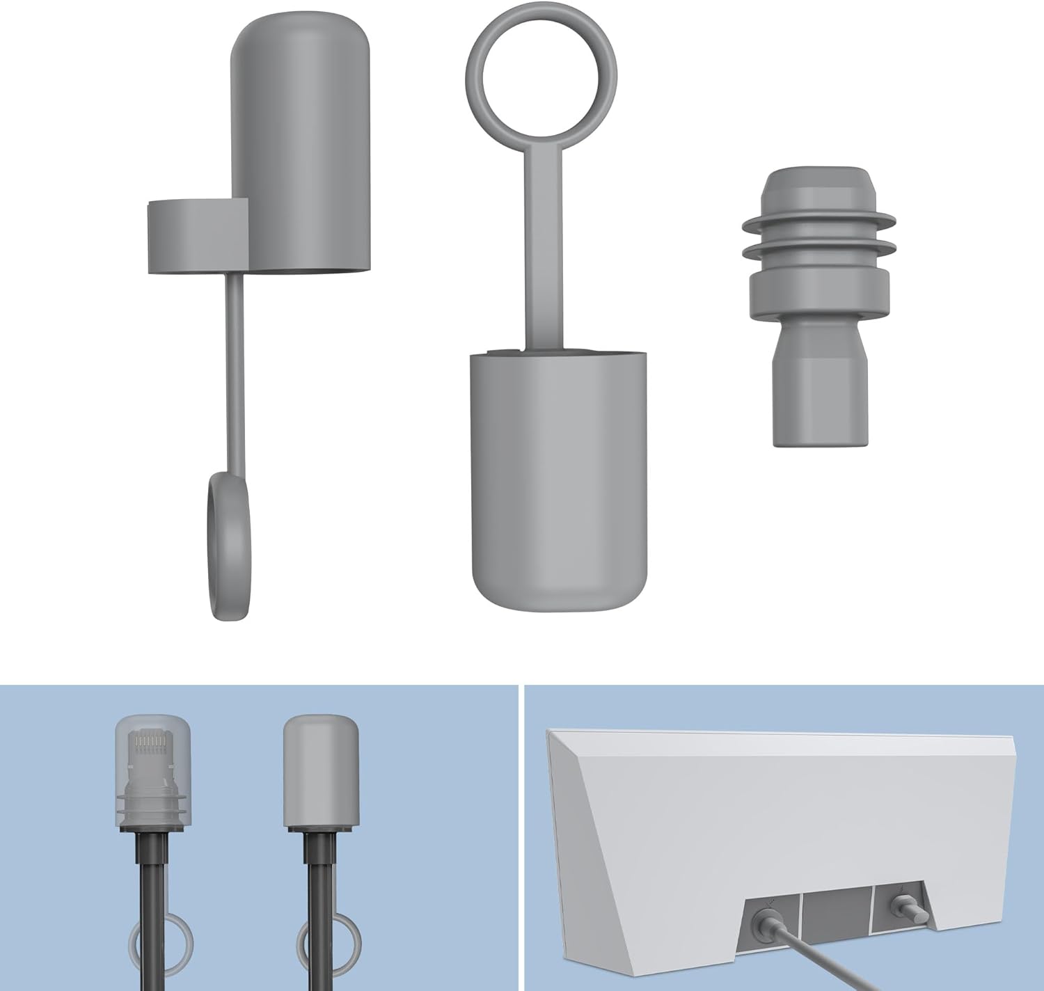 Starlink Gen 3 Cable Caps Set - Dustproof & Waterproof