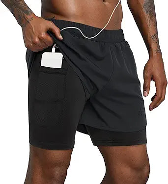 Lulucleaf Running Shorts for Men with Liner for Ultimate Comfort
