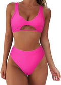 SUUKSESS Women Cutout Bikini Sets for Stylish Beach Days