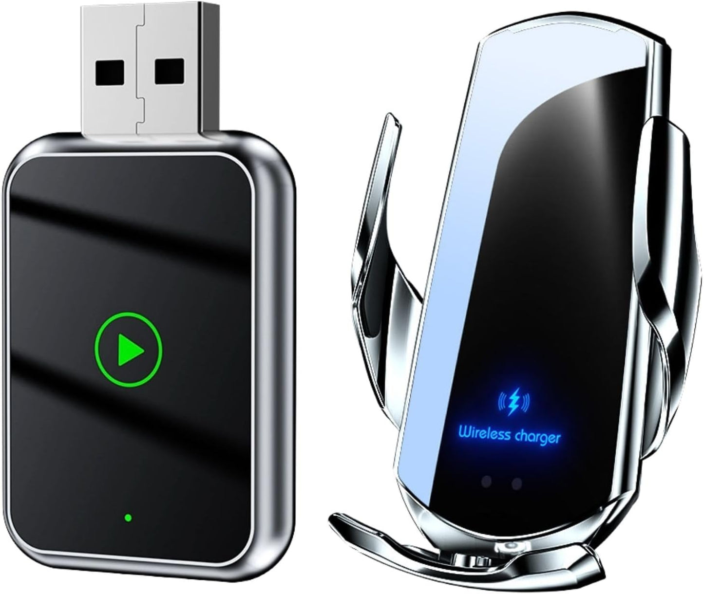 Wireless CarPlay Adapter for iPhone and Android Auto - 2017+ Cars