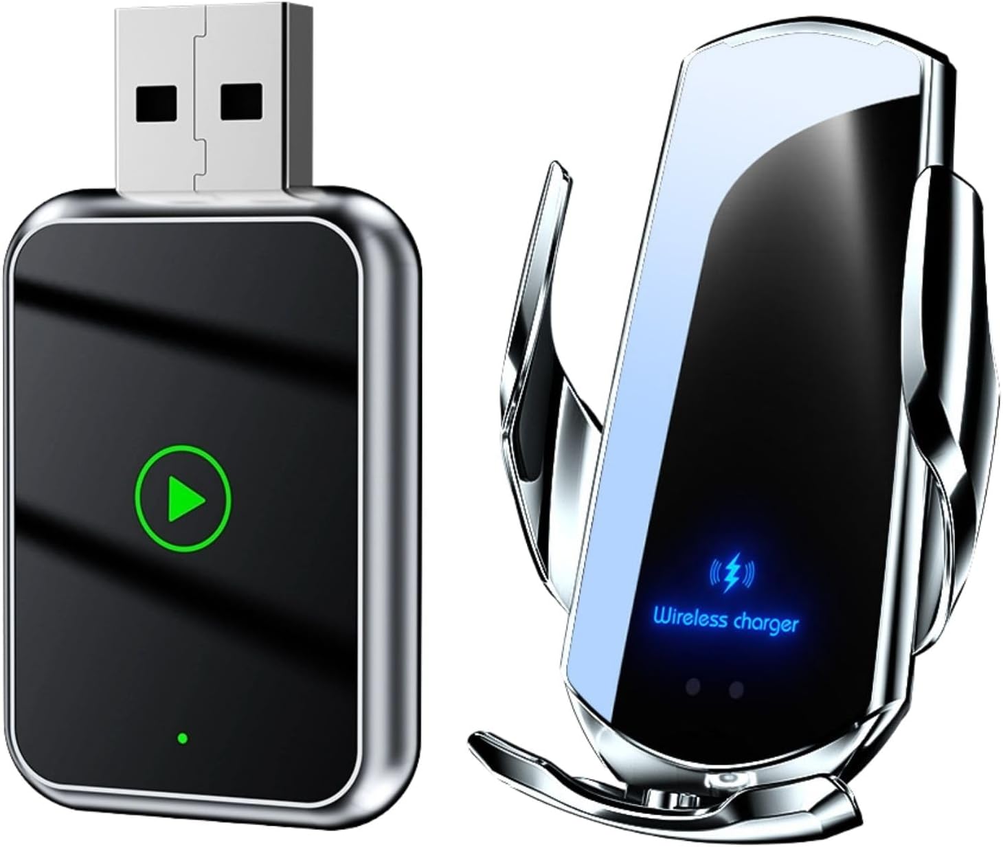 Wireless CarPlay Adapter for iPhone and Android Auto - 2017+ Cars