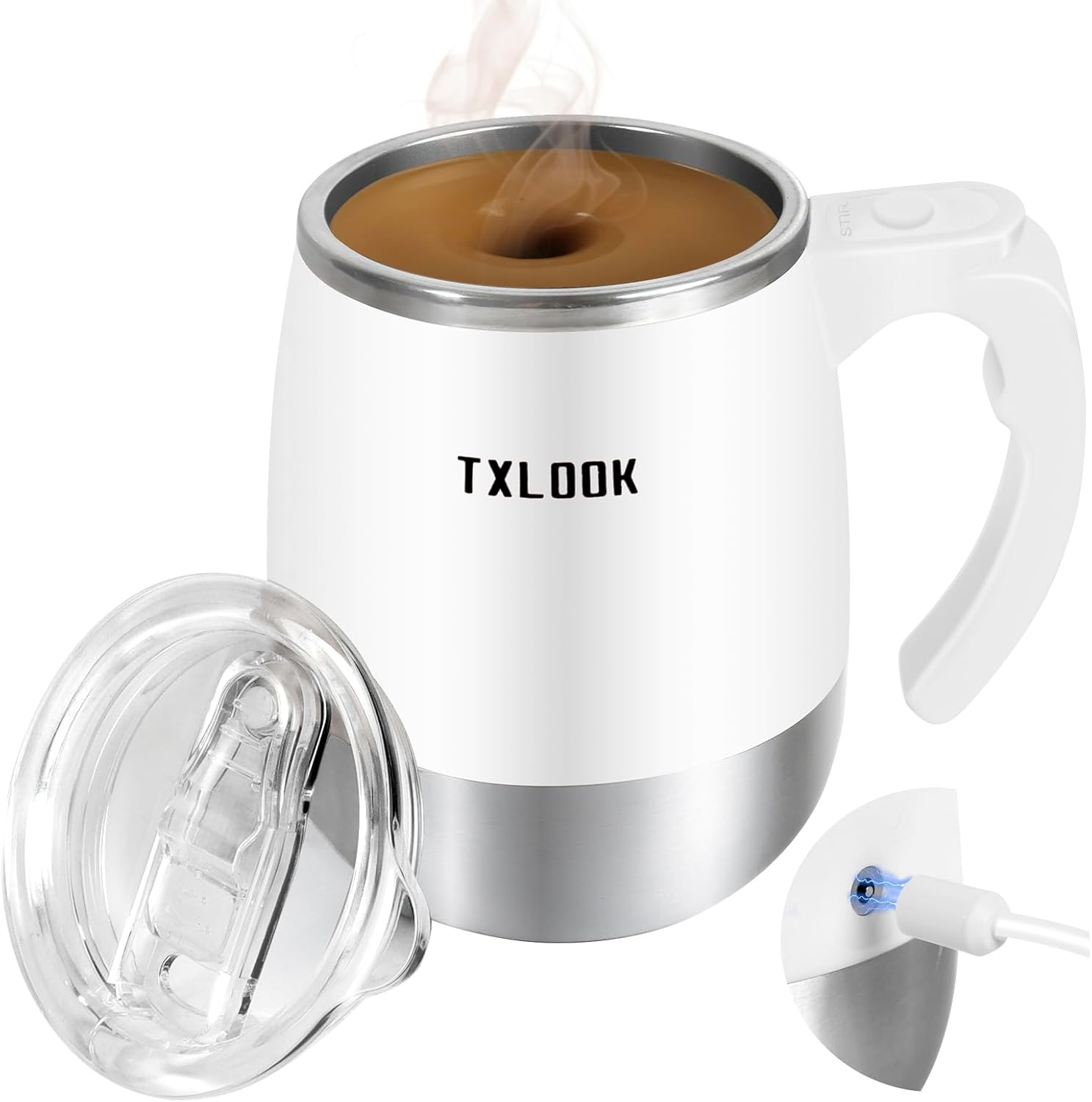 Rechargeable Self-Stirring Coffee Mug TXLOOK
