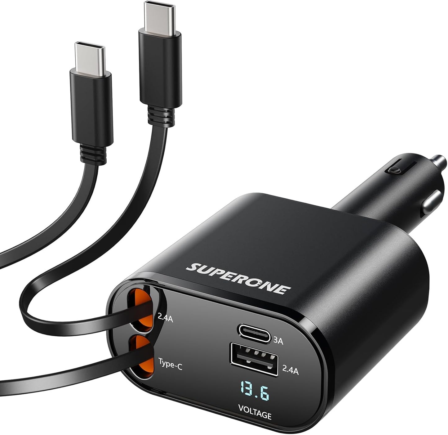 PD 60W Fast Charge Car Charger for iPhone
