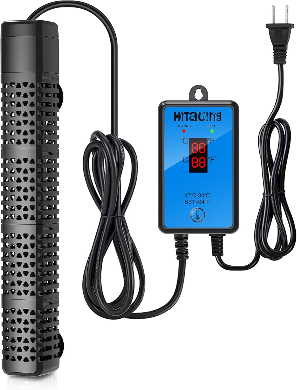 Smart Heat Control Aquarium Heater by HiTauing