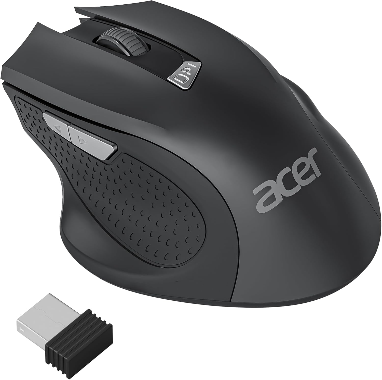acer Wireless Mouse: Precise 1600 DPI, 2.4GHz Connection
