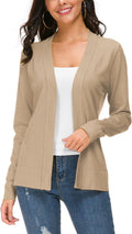 Urban CoCo Long Sleeve Open Front Knit Cardigan (Style 34PN)