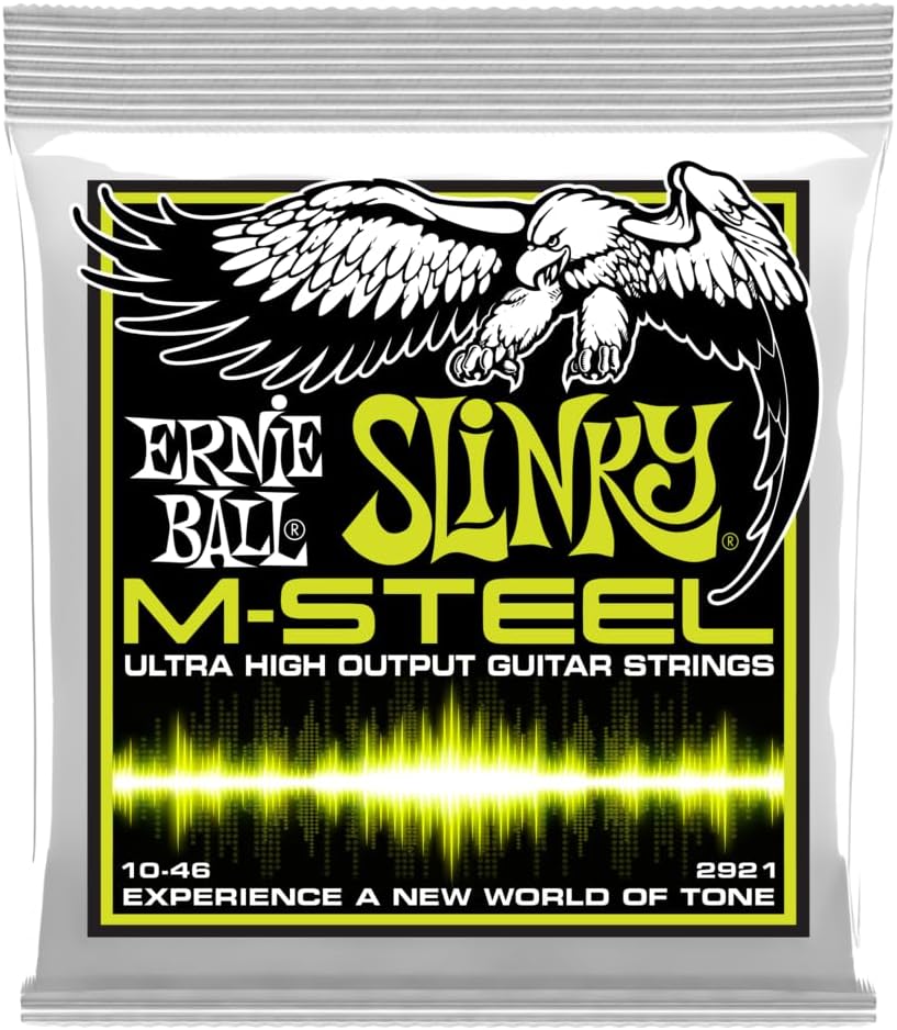Enhanced Power: Ernie Ball Regular Slinky M-Steel Guitar Strings