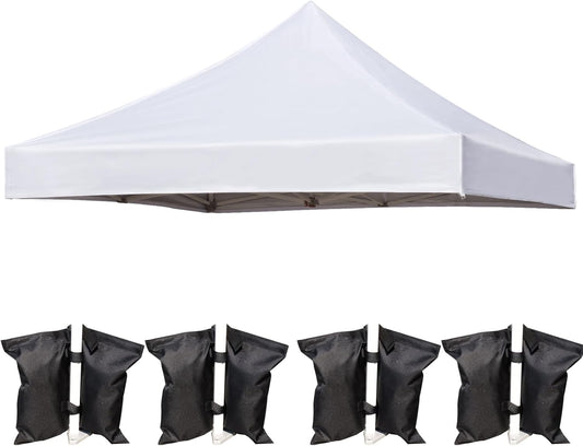 10x10 Canopy Replacement Top Cover with Heavy Duty Waterproofing