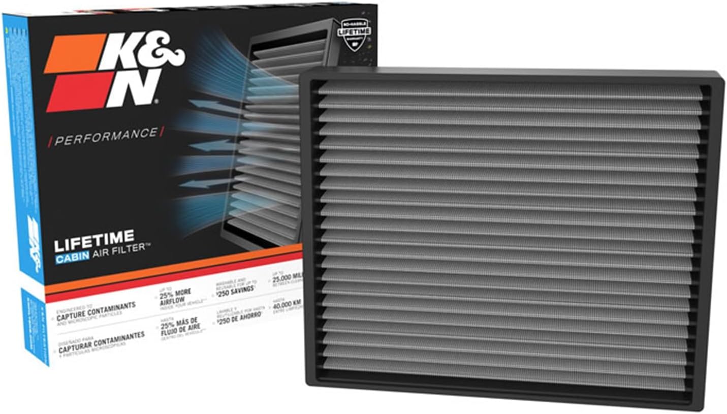 K&N LIFETIME Cabin Air Filter for 2021-2024 Ford/Volkswagen